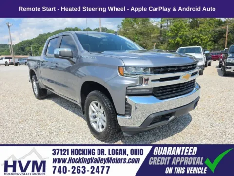 Gray 2021 Chevrolet Silverado 1500 LT for sale in Logan, OH
