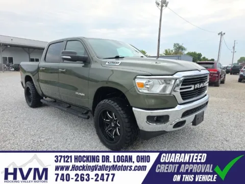 Green 2021 Ram 1500 Big Horn/Lone Star for sale in Logan, OH