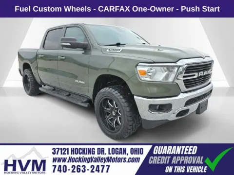 Green 2021 Ram 1500 Big Horn/Lone Star for sale in Logan, OH
