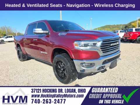 Red 2021 Ram 1500 Limited for sale in Logan, OH