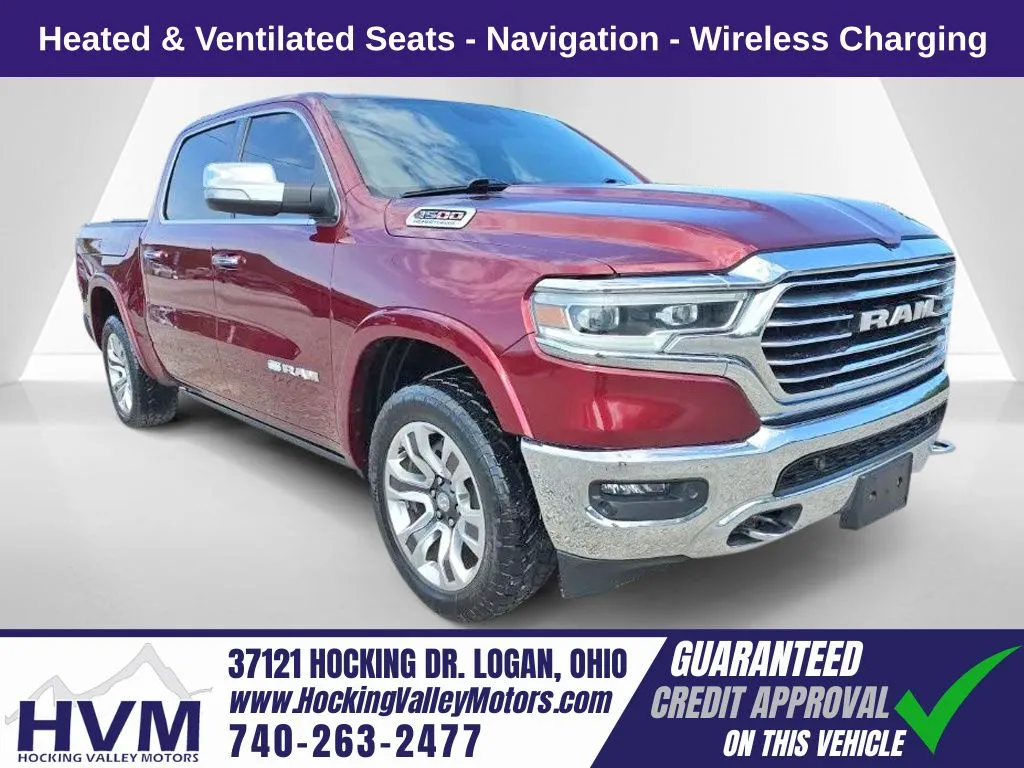 Red 2021 Ram 1500 Limited for sale in Logan, OH