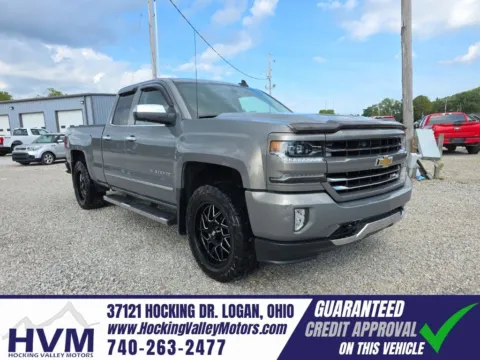 Gray 2017 Chevrolet Silverado 1500 LTZ for sale in Logan, OH