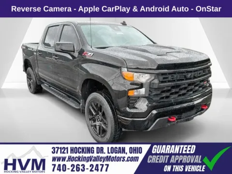 Black 2023 Chevrolet Silverado 1500 Custom Trail Boss for sale in Logan, OH