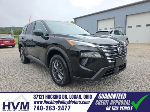 Black 2024 Nissan Rogue S for sale in Logan, OH