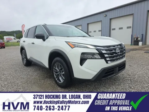 White 2024 Nissan Rogue S for sale in Logan, OH