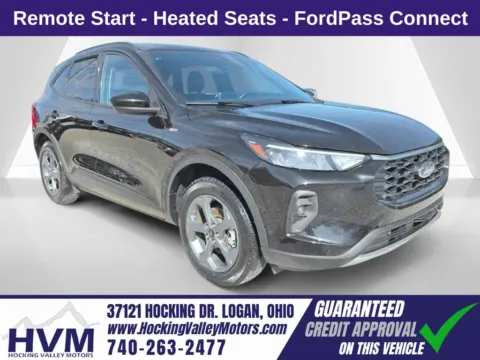 Black 2025 Ford Escape ST-Line Select for sale in Logan, OH