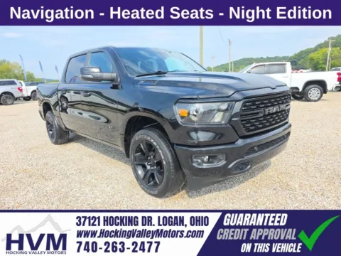 Black 2023 Ram 1500 Big Horn/Lone Star for sale in Logan, OH