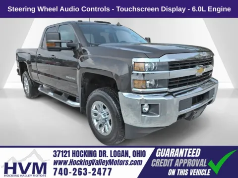 Gray 2016 Chevrolet Silverado 2500 HD LT for sale in Logan, OH
