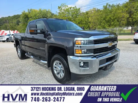 Gray 2016 Chevrolet Silverado 2500 HD LT for sale in Logan, OH