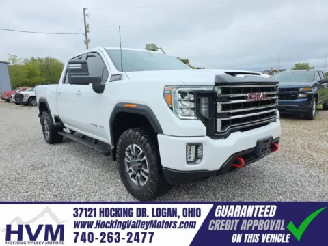 White 2021 GMC Sierra 2500 HD AT4 for sale in Logan, OH