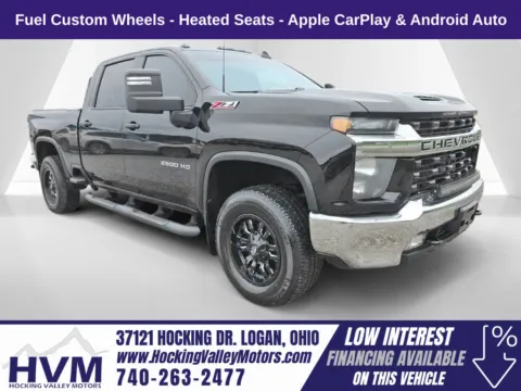 Black 2021 Chevrolet Silverado 2500 HD LT for sale in Logan, OH