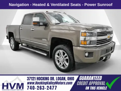 Brown 2015 Chevrolet Silverado 2500 HD High Country for sale in Logan, OH