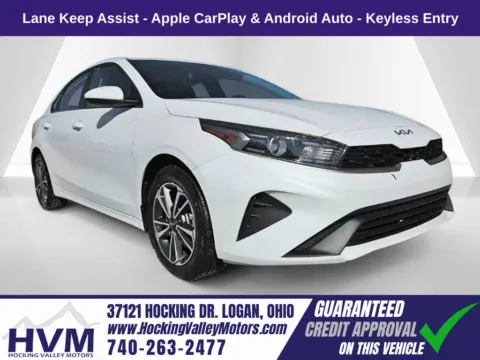 White 2024 Kia Forte LXS for sale in Logan, OH