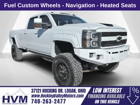 White 2017 Chevrolet Silverado 3500 HD LT for sale in Logan, OH