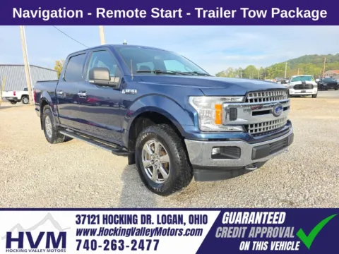 Blue 2018 Ford F-150 XLT for sale in Logan, OH