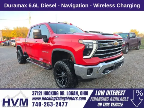 Red 2024 Chevrolet Silverado 2500 HD LTZ for sale in Logan, OH