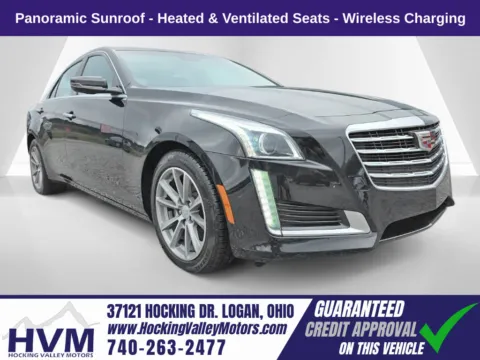 Black 2018 Cadillac CTS 2.0L Turbo Luxury for sale in Logan, OH