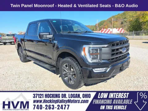 Black 2023 Ford F-150 Lariat for sale in Logan, OH