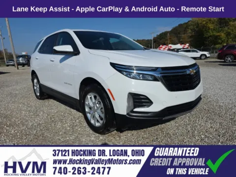 White 2024 Chevrolet Equinox LT for sale in Logan, OH