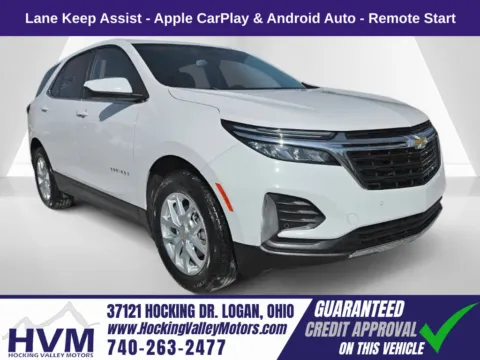 White 2024 Chevrolet Equinox LT for sale in Logan, OH