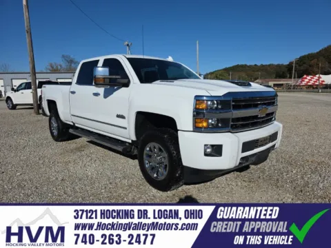White 2019 Chevrolet Silverado 3500 HD High Country for sale in Logan, OH