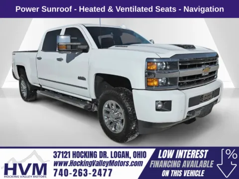 White 2019 Chevrolet Silverado 3500 HD High Country for sale in Logan, OH