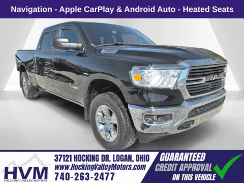 Black 2021 Ram 1500 Big Horn/Lone Star for sale in Logan, OH