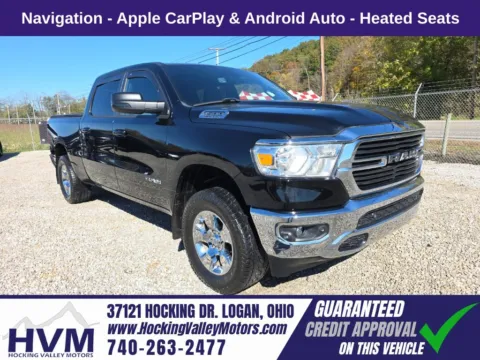 Black 2021 Ram 1500 Big Horn/Lone Star for sale in Logan, OH