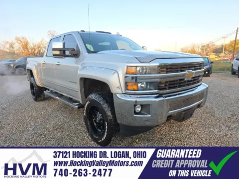 Silver 2015 Chevrolet Silverado 2500 HD LTZ for sale in Logan, OH