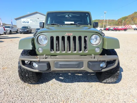 Another view of 2016 Jeep Wrangler Sahara for sale in Logan, OH at Hocking Valley Motors