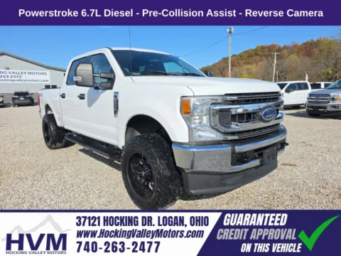 White 2021 Ford F-250SD XLT for sale in Logan, OH