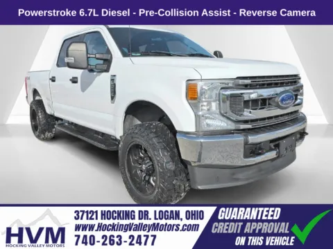 White 2021 Ford F-250SD XLT for sale in Logan, OH