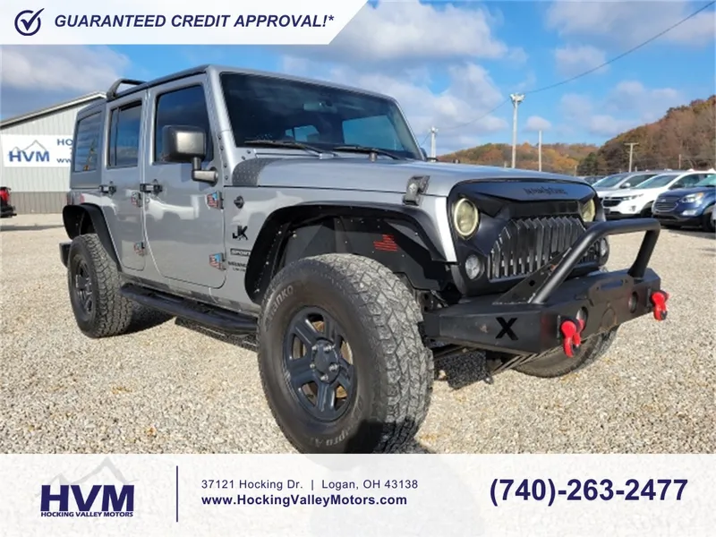 2016 Jeep Wrangler Unlimited Sport for sale in Logan, OH