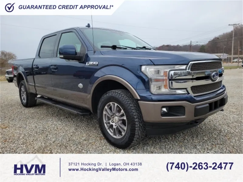 Used 2019 Ford F150 King Ranch for sale in Logan, OH VIN