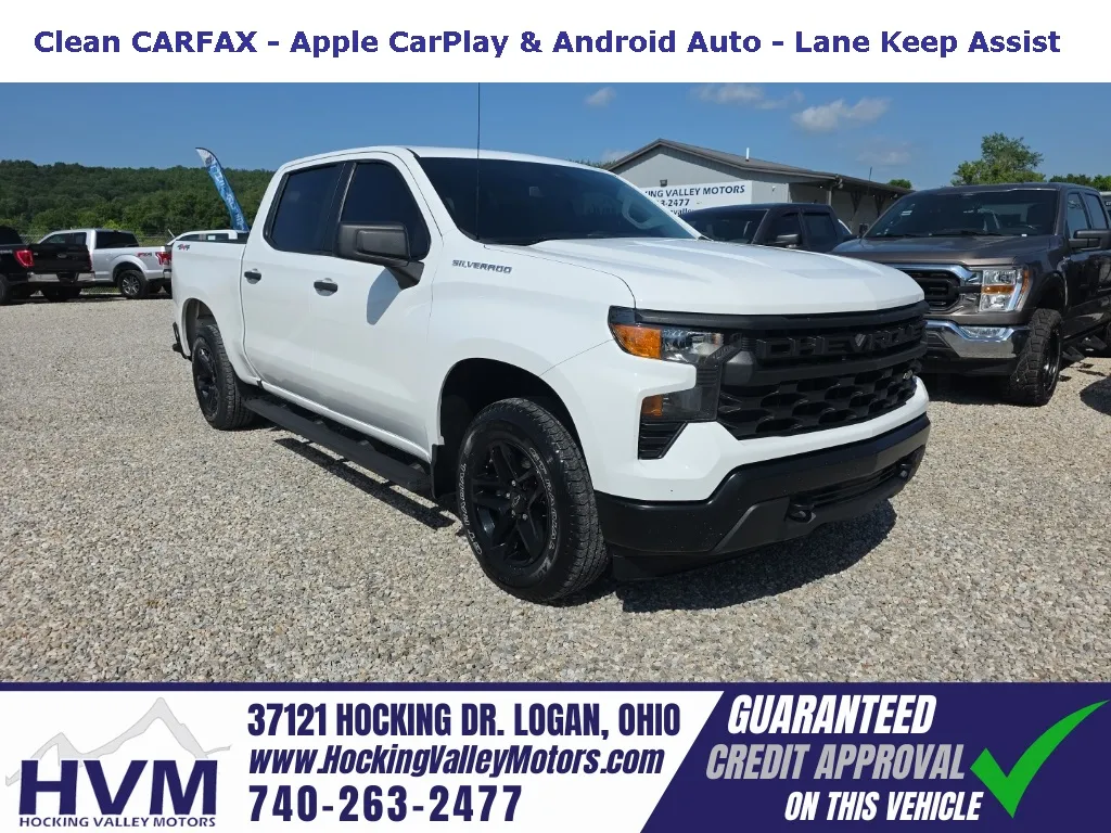 White 2022 Chevrolet Silverado 1500 WT for sale in Logan, OH