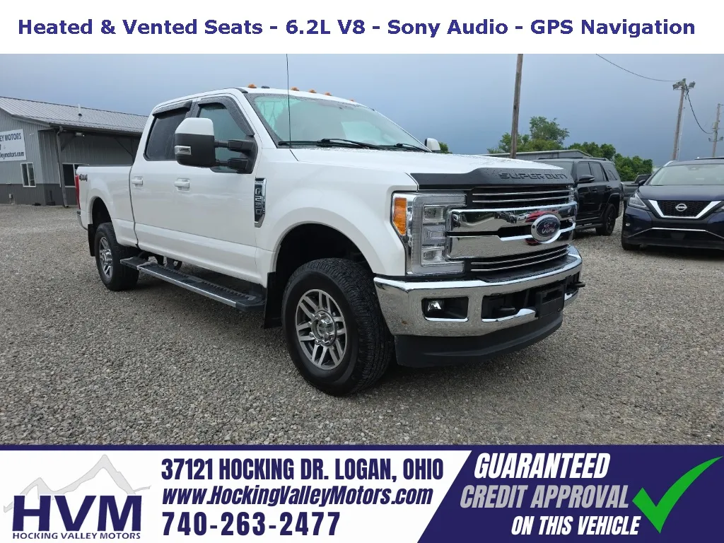 White 2017 Ford F-250SD Lariat for sale in Logan, OH