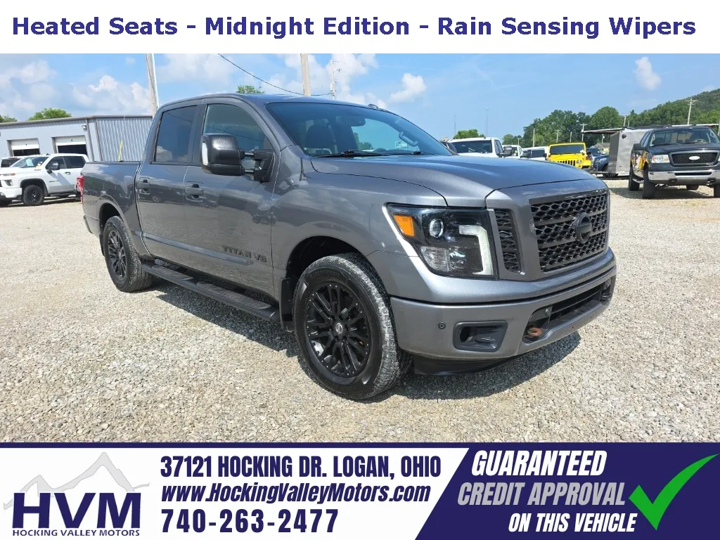 Gray 2018 Nissan Titan SV for sale in Logan, OH