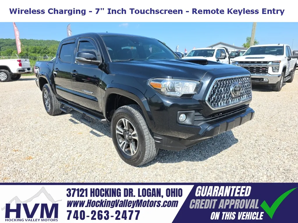 Black 2019 Toyota Tacoma TRD Sport for sale in Logan, OH