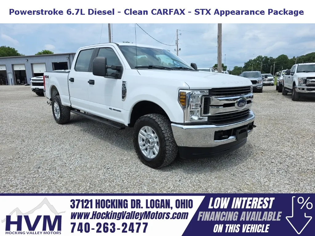 White 2019 Ford F-250SD XL for sale in Logan, OH