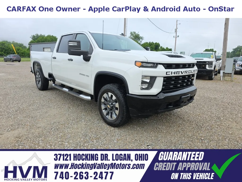 White 2022 Chevrolet Silverado 2500HD Custom for sale in Logan, OH