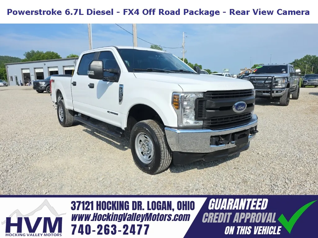 White 2018 Ford F-250SD XL for sale in Logan, OH