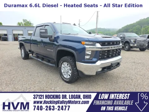Blue 2020 Chevrolet Silverado 2500HD LT for sale in Logan, OH