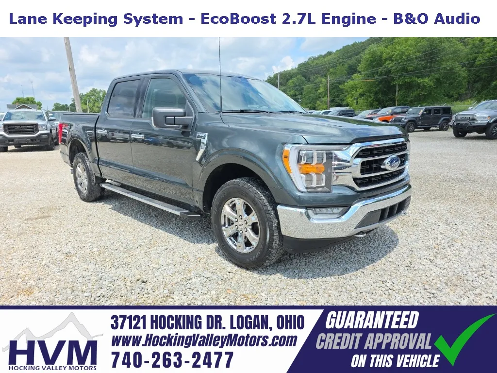 Gray 2021 Ford F-150 XLT for sale in Logan, OH