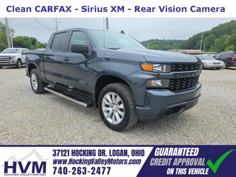 Gray 2021 Chevrolet Silverado 1500 Custom for sale in Logan, OH
