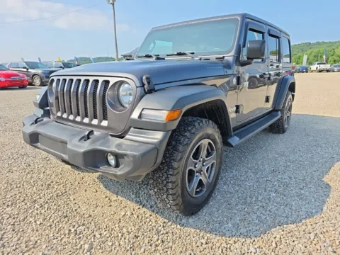 Another view of 2018 Jeep Wrangler Unlimited Sport S for sale in Logan, OH at Hocking Valley Motors