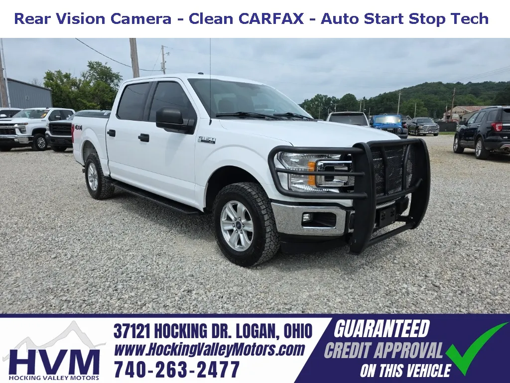White 2018 Ford F-150 XLT for sale in Logan, OH