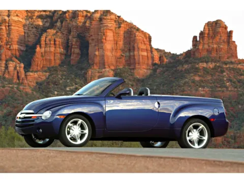 Red 2004 Chevrolet SSR for sale in Logan, OH