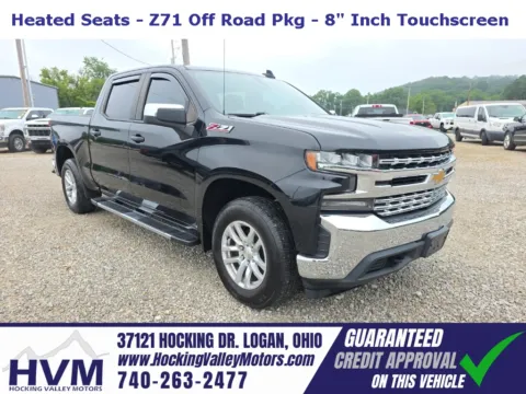Black 2019 Chevrolet Silverado 1500 LT for sale in Logan, OH