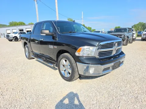 Black 2017 Ram 1500 Big Horn for sale in Logan, OH