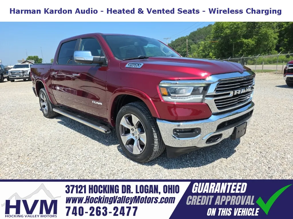 Red 2019 Ram 1500 Laramie for sale in Logan, OH